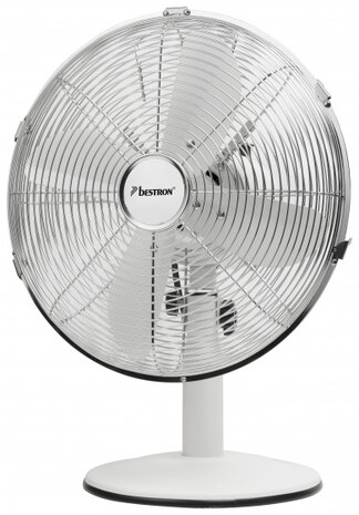 tafelventilator Retro 35 cm 3 standen 75&deg; 35W wit
