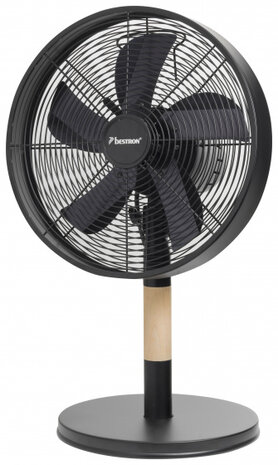tafelventilator 35 cm 3 standen 80&deg; rotatie 35W zwart