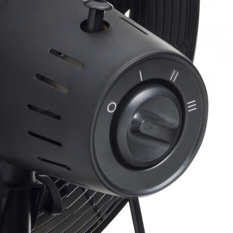 tafelventilator 35 cm 3 standen 80&deg; rotatie 35W zwart