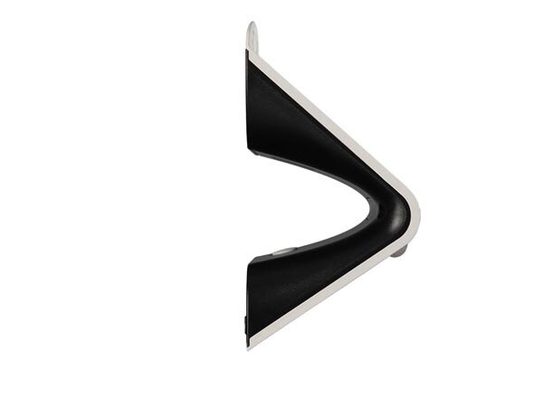 wandlamp led 3,2W 21,2 cm ABS zilver/zwart