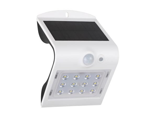 wandlamp led 1,5W 14,5 cm ABS wit/zwart