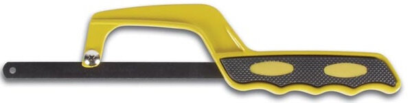 ijzerzaag Mini 26,5 cm staal grijs/geel