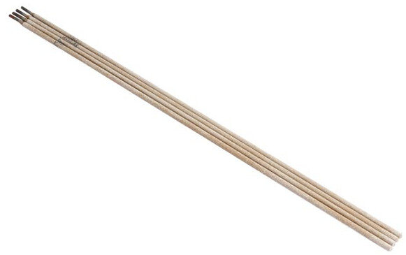 laselektroden rutiel 350 x 2,5 mm staal bruin 4 stuks