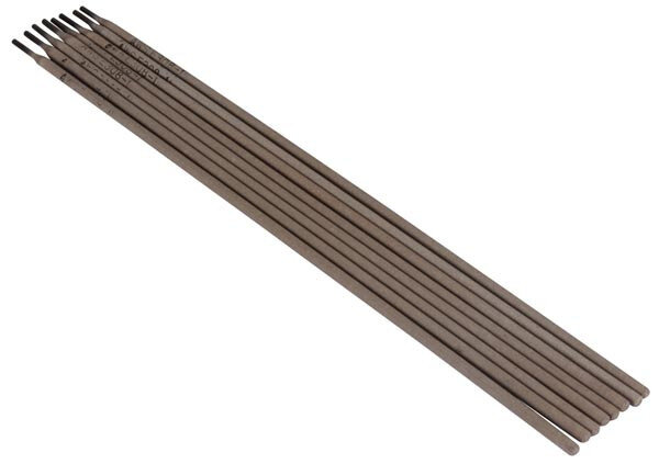 laselektroden rutiel 300 x 2,5 mm RVS bruin 8 stuks