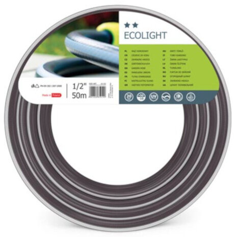 tuinslang Ecolight 50 meter polyester groen
