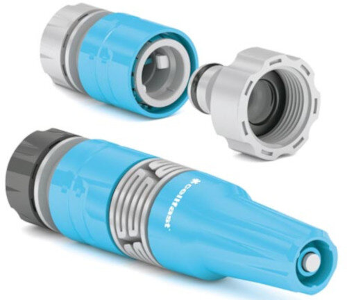 spuitset Ideal Line Plus 1,9 cm blauw 3-delig