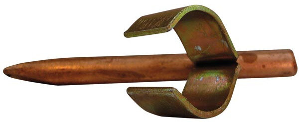 soldeerstift 19 x 9,5 cm staal koper