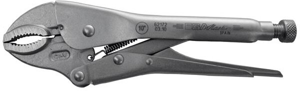 griptang 15 x 2,4 cm staal zilver