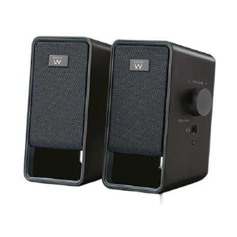 luidspreker Stereo 2.0 7 x 13,5 cm zwart