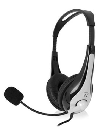 headset Stereo 100 mW zwart/zilver
