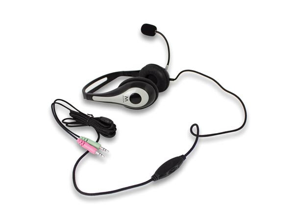 headset Stereo 100 mW zwart/zilver