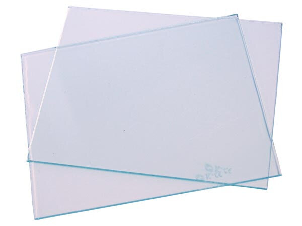 lasbrilglazen helder 22,5 cm glas transparant 2 stuks