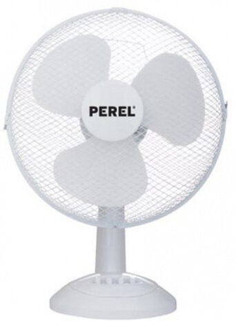 tafelventilator 50W 40 x 56 cm ABS wit