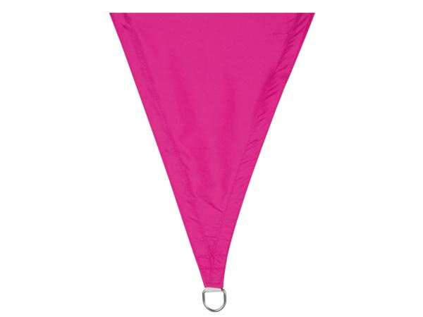 schaduwdoek driehoekig 3,6 meter polyester fuchsia