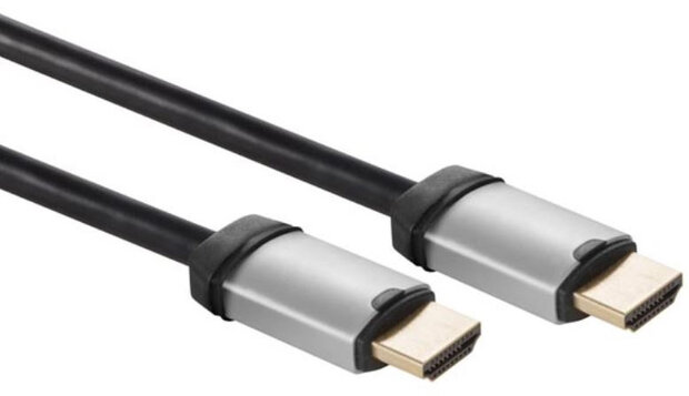 Hdmi kabel met Ethernet kabel 10 meter koper zwart