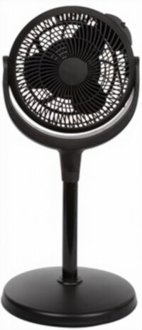 staande ventilator 35W 26 x 80 cm ABS zwart
