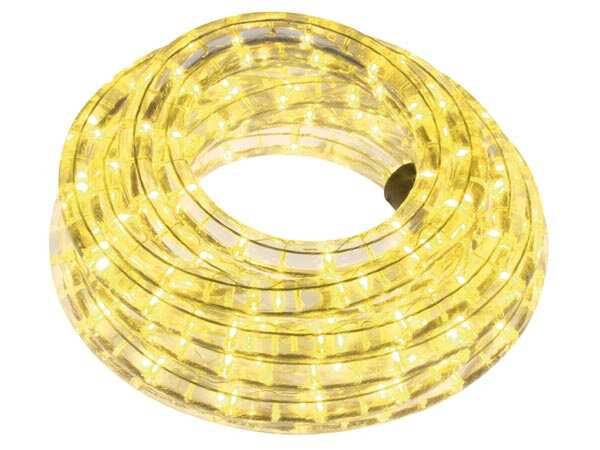 lichtslang led 1,3 cm x 9 meter IP44 geel
