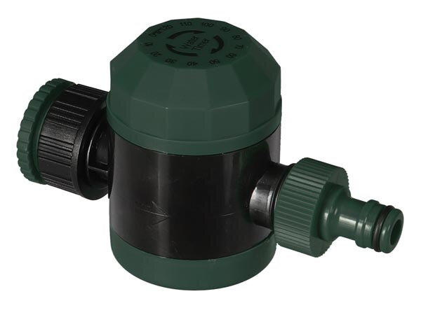 watertimer mechanisch 3/4&quot; - 1/2&quot; donkergroen