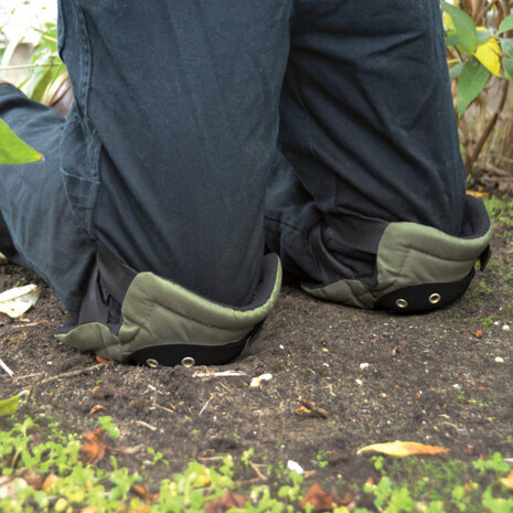 kniebeschermers EVA/polyetheen groen one-size
