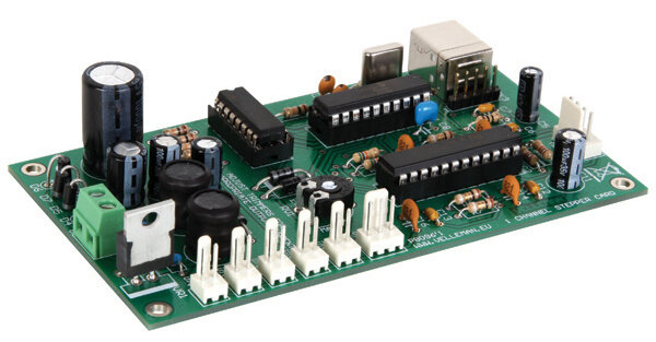 besturingskaart motor USB 11,7 x 6,5 cm groen/zwart