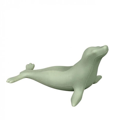 deurstopper The Zoo 14 cm siliconen groen