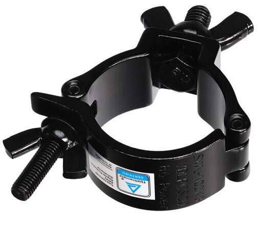 trussklem 100 kg 48-51 x 30 mm staal zwart