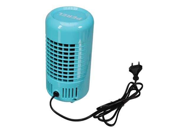 tafelventilator 10 x 20 cm ABS blauw