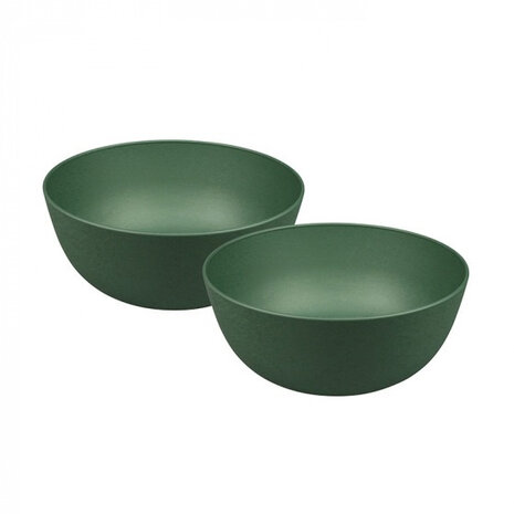 kom Boost 900 ml 18 cm biokunststof groen 2 stuks