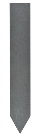 plantenlabels 19,5 cm leisteen grijs 6 stuks
