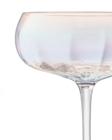 champagneglas Pearl 300 ml transparant 4 stuks