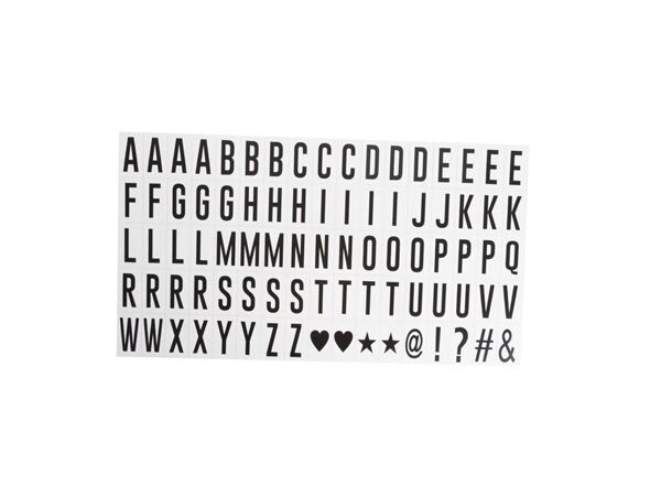 decoratieverlichting Lightbox 30 x 22 cm wit 4-delig