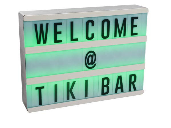 decoratieverlichting Lightbox 20 x 15 cm wit 5-delig
