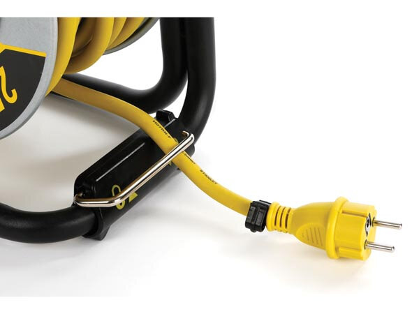 haspel Fatmax randaarde 4-voudig 16A 25 meter neopreen