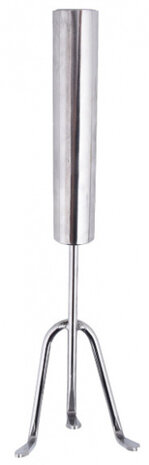 hark 8 x 27,8 cm RVS zilver