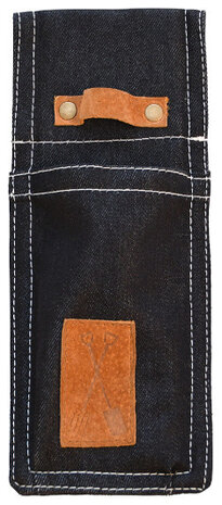 gereedschapschede 24 cm katoen donkerblauw