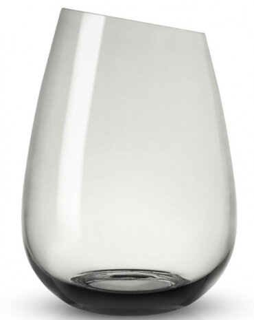 drinkglas 380 ml 8 x 11 cm transparant-grijs
