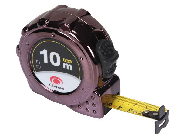 rolmaat 10 meter ABS donkerpaars