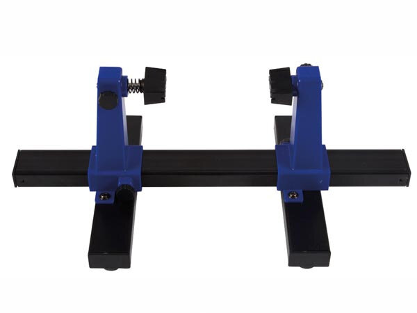 printplaathouder 30 x 16,5 cm platinum blauw/zwart