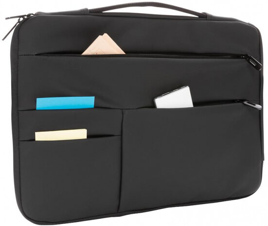 laptophoes 15,6 inch polyurethaan zwart