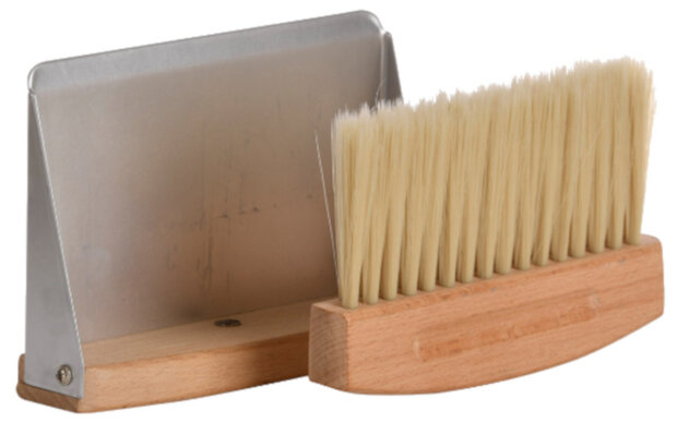 tafelstoffer en blik hout/zink naturel/zilver