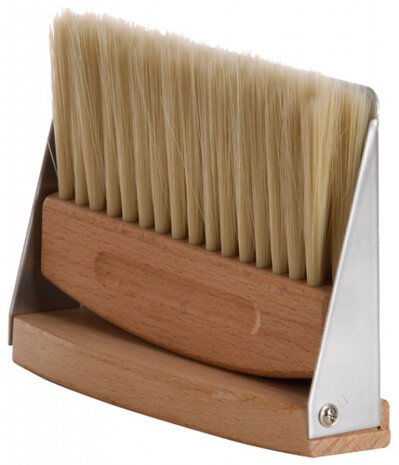 tafelstoffer en blik hout/zink naturel/zilver