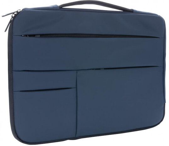 laptophoes 15,6 inch polyurethaan blauw