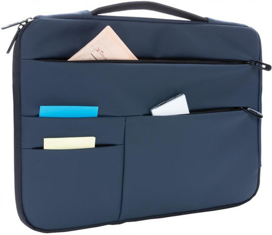 laptophoes 15,6 inch polyurethaan blauw
