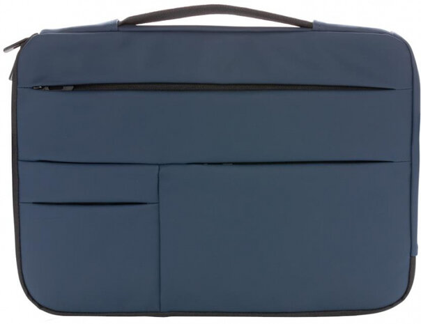 laptophoes 15,6 inch polyurethaan blauw