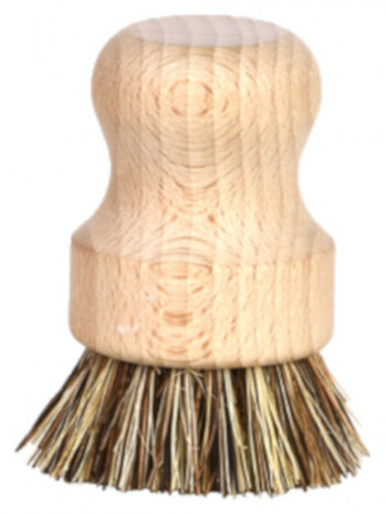 pannenborstel 6,2 x 8,1 cm hout naturel