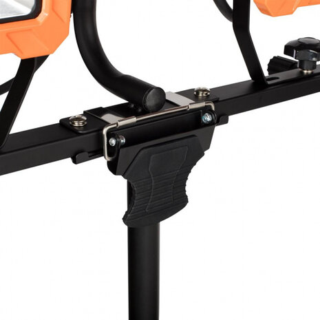 bouwlamp Led tripod 2 x 30W aluminium zwart/oranje