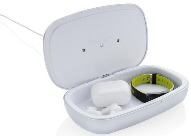 sterilisator Rena UV-C 5W 20,4 cm ABS/bamboe wit