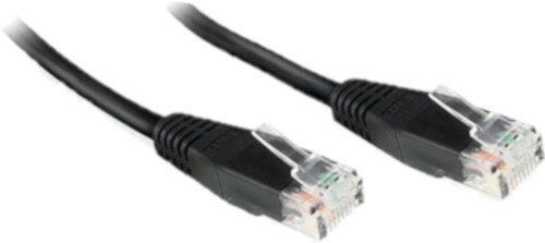 netwerkkabel UTP Cat6 RJ45 5 meter koper zwart