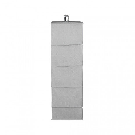 organizer Boston 5-vaks 105 x 30 x 30 cm PP grijs