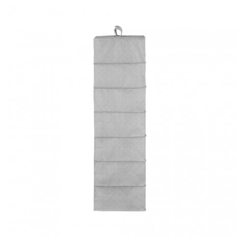 organizer Boston 7-vaks 105 x 15 x 30 cm PP grijs